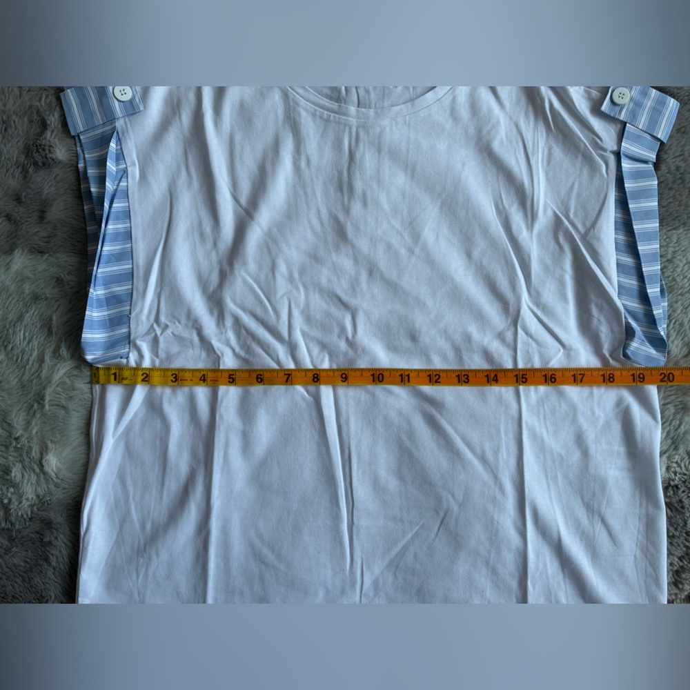 NWOT- Zara 100% Cotton T-shirt - Picture 4 of 5